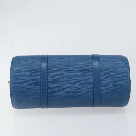LOUIS VUITTON Epi Soufflot Hand Bag Blue - Picture 4 of 15